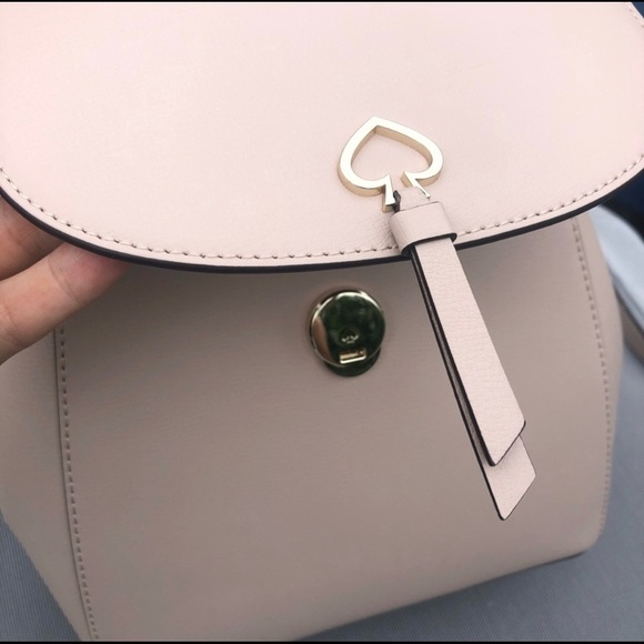 Kate Spade Adel Medium Flap Backpack in Warmbeige main image 5